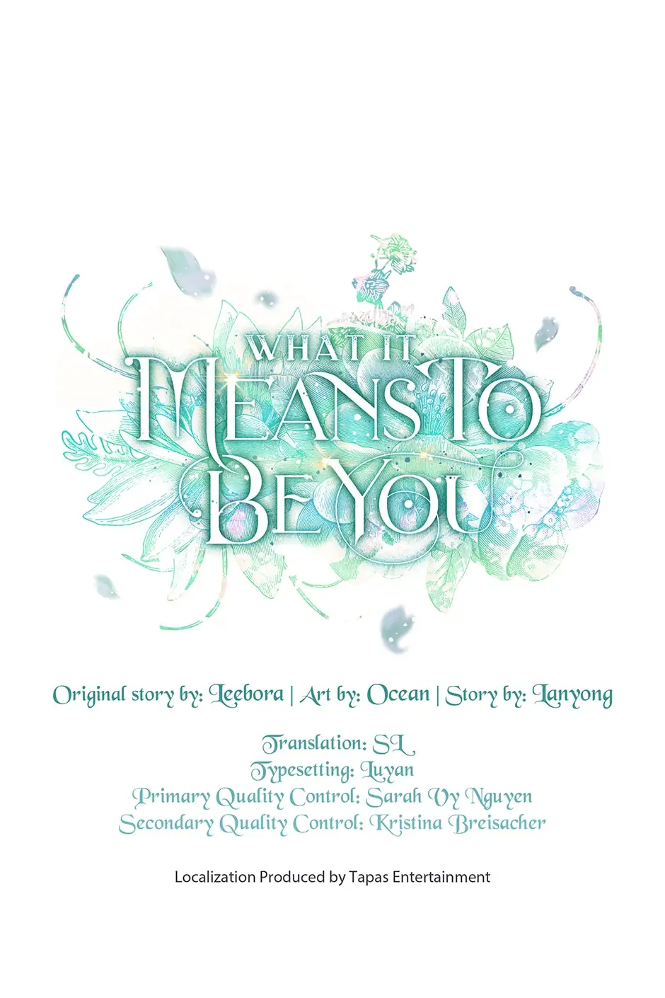 What It Means to be You? Chapter 93 - page 1