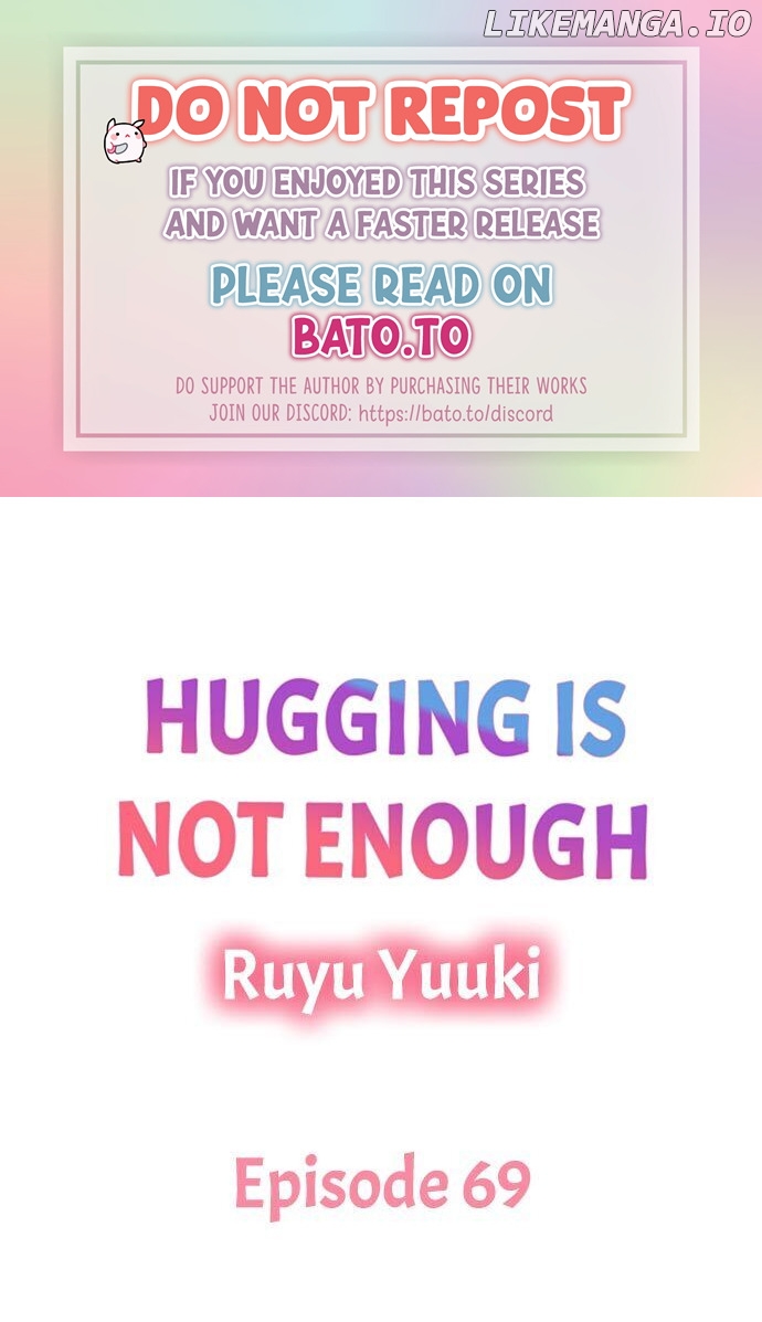 Hugging Is Not Enough chapter 69 - page 1