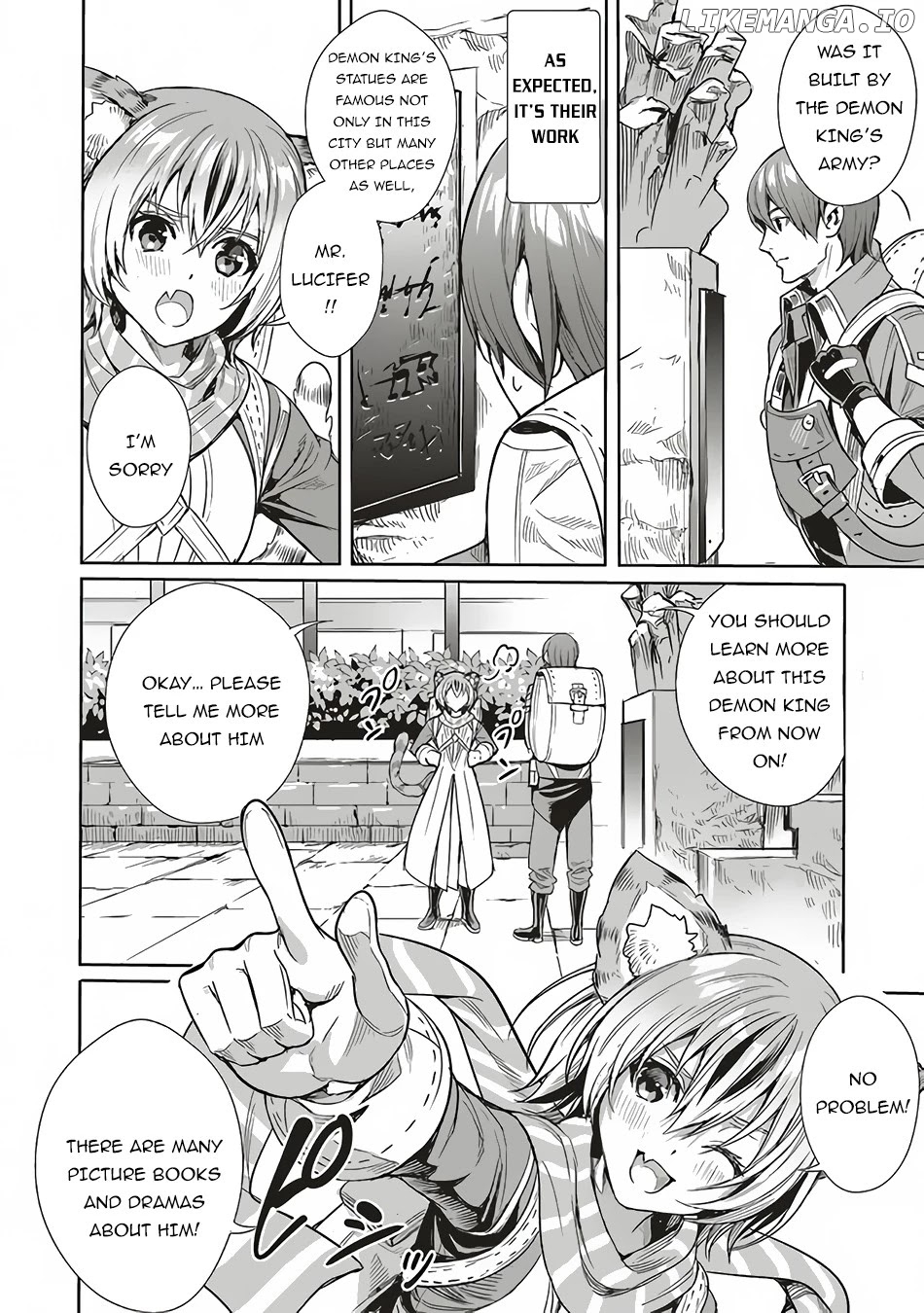 Isekai Saikyou no Daimaou, Tensei Shi Boukensha ni Naru chapter 3.2 - page 6