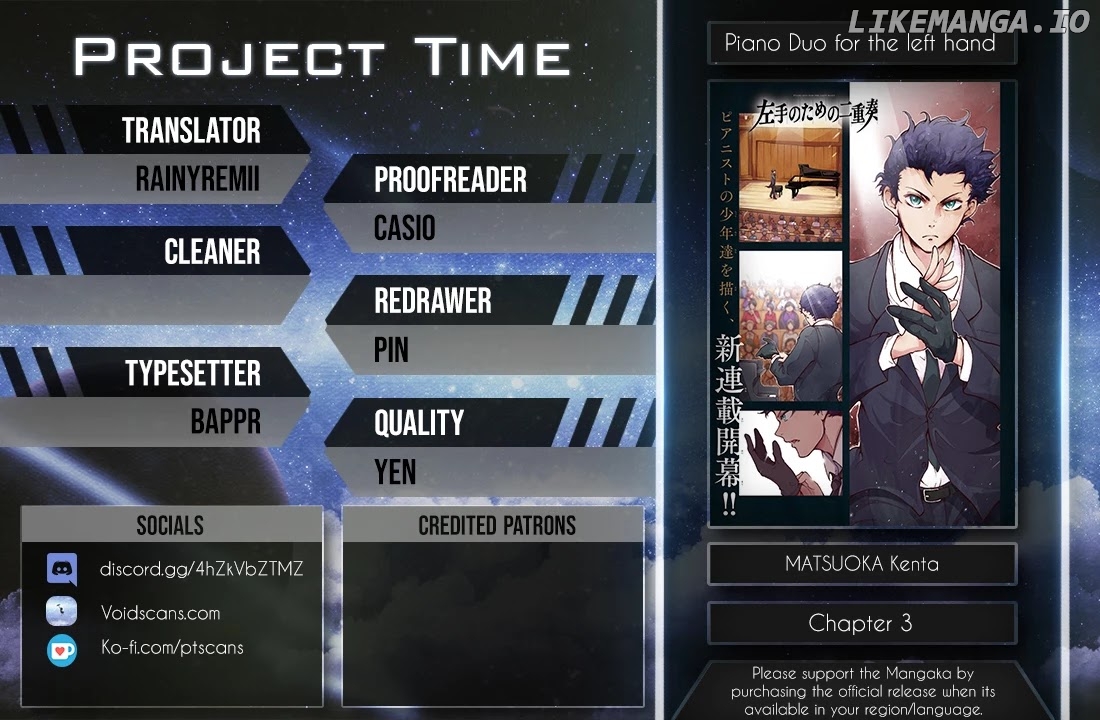 Piano Duo For The Left Hand chapter 3 - page 1