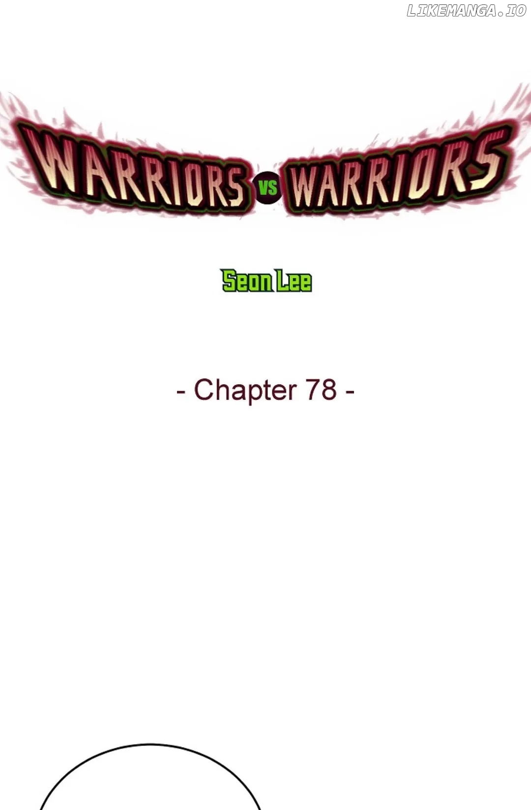 Warriors Vs. Warriors Chapter 78 - page 1