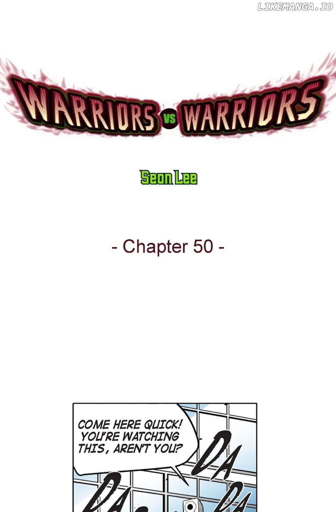 Warriors Vs. Warriors Chapter 50 - page 1