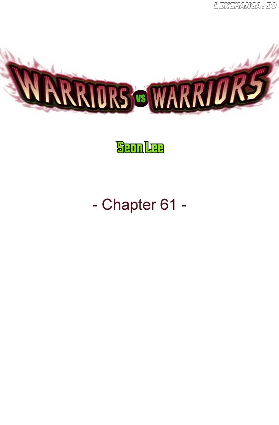 Warriors Vs. Warriors Chapter 61 - page 1