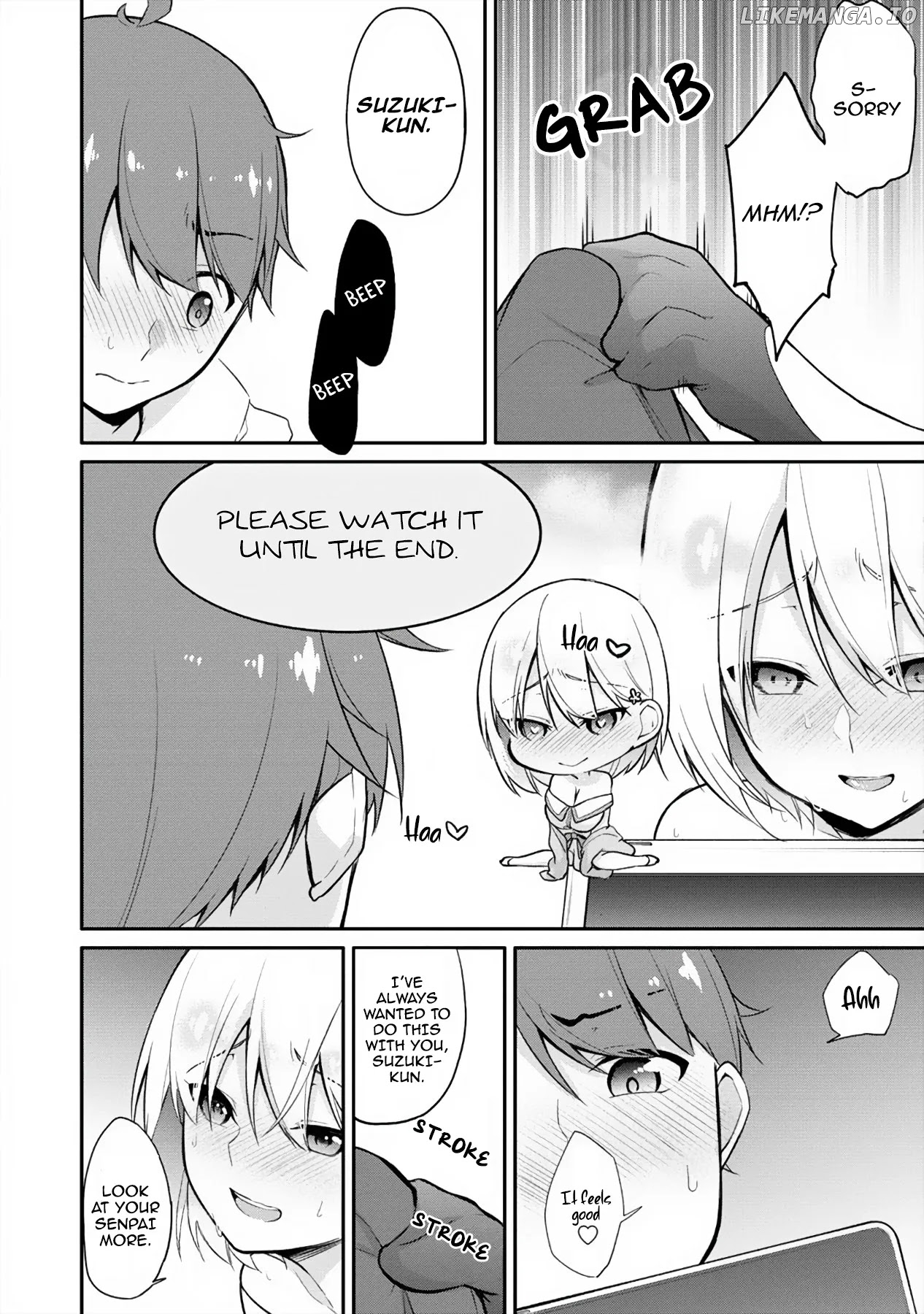 Suzuki-Kun Is Peeping. chapter 5 - page 21