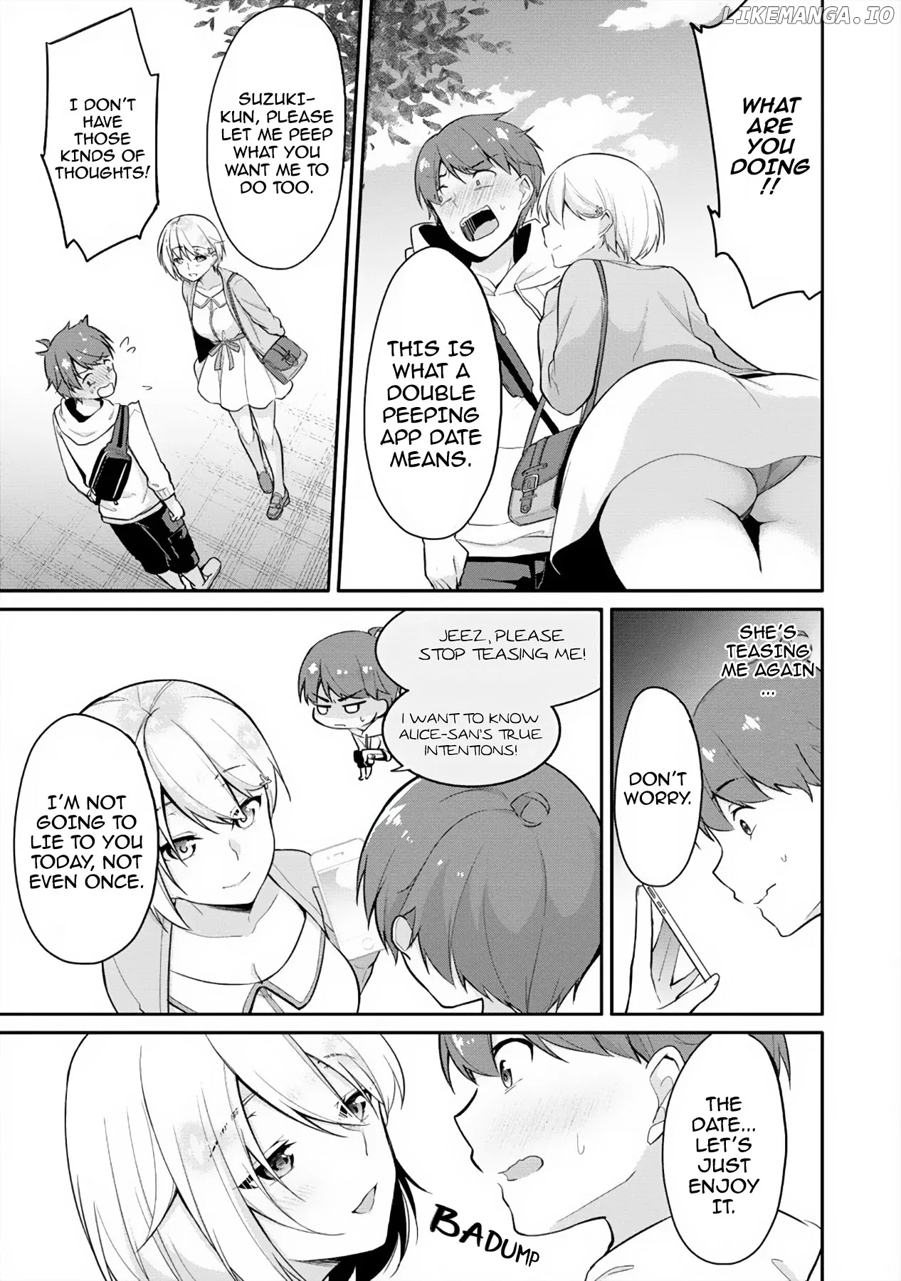 Suzuki-Kun Is Peeping. chapter 5 - page 6