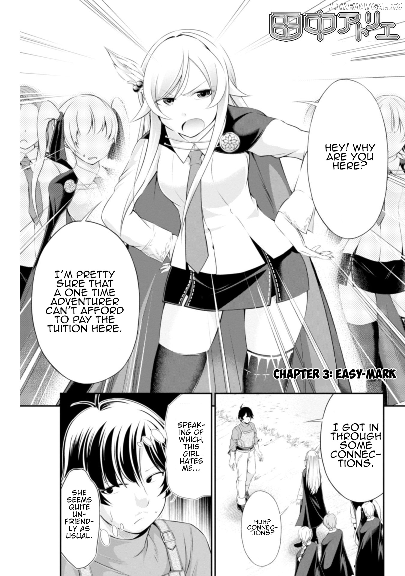 Tanaka No Atelier ~Nenrei Equal Kanojo Inaireki No Mahoutsukai~ chapter 3 - page 1