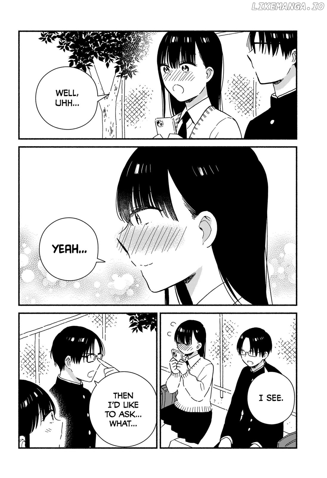 Don't Blush, Sekime-san! chapter 34 - page 4