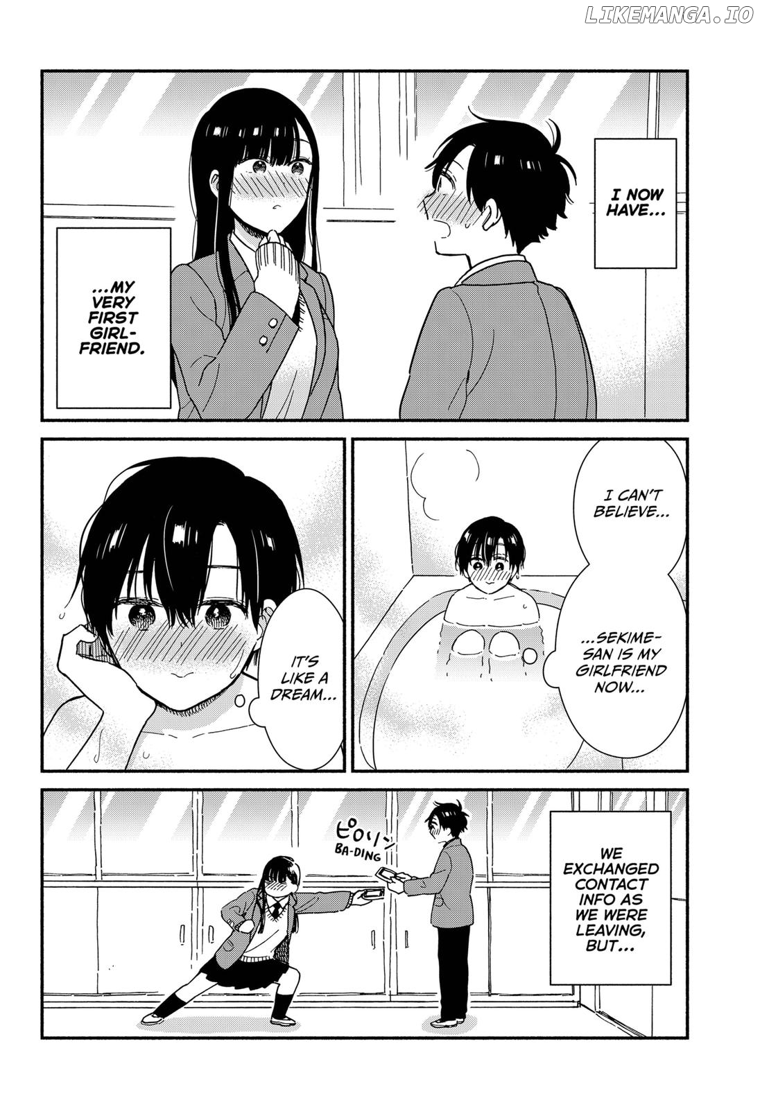 Don't Blush, Sekime-san! chapter 3 - page 2