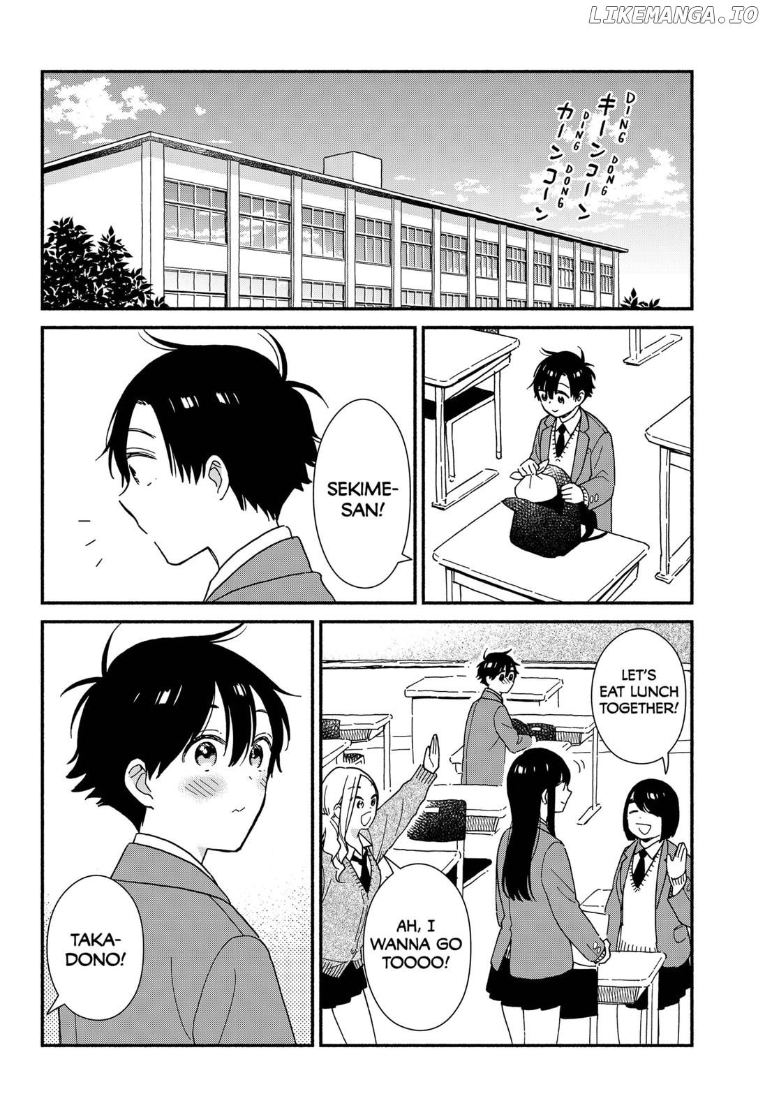 Don't Blush, Sekime-san! chapter 8 - page 2