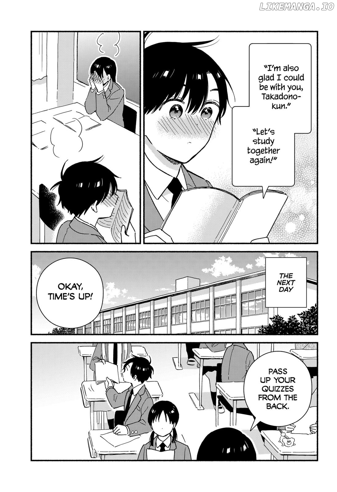 Don't Blush, Sekime-san! chapter 13 - page 11