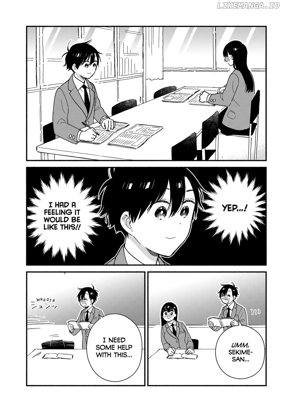 Don't Blush, Sekime-san! chapter 13 - page 5