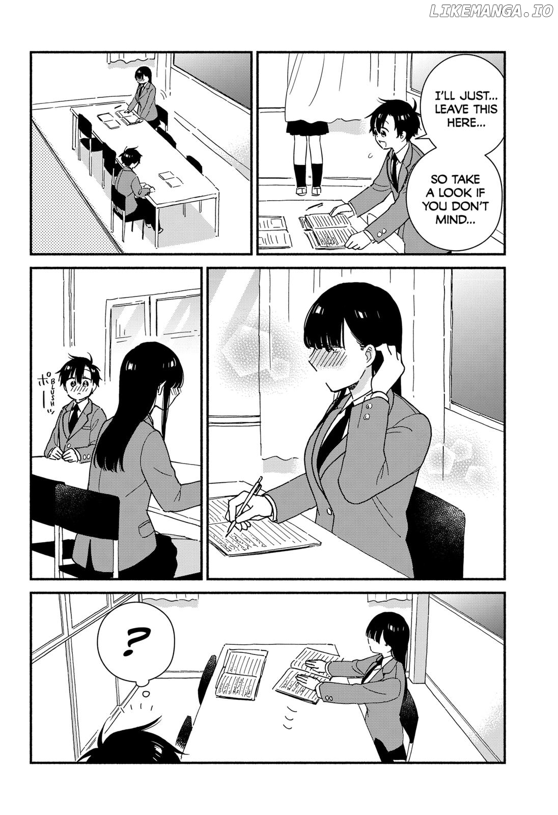 Don't Blush, Sekime-san! chapter 13 - page 6