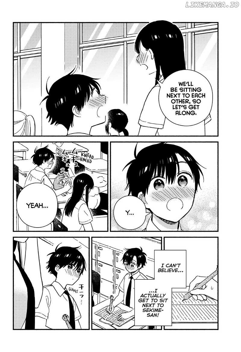 Don't Blush, Sekime-san! chapter 21 - page 4