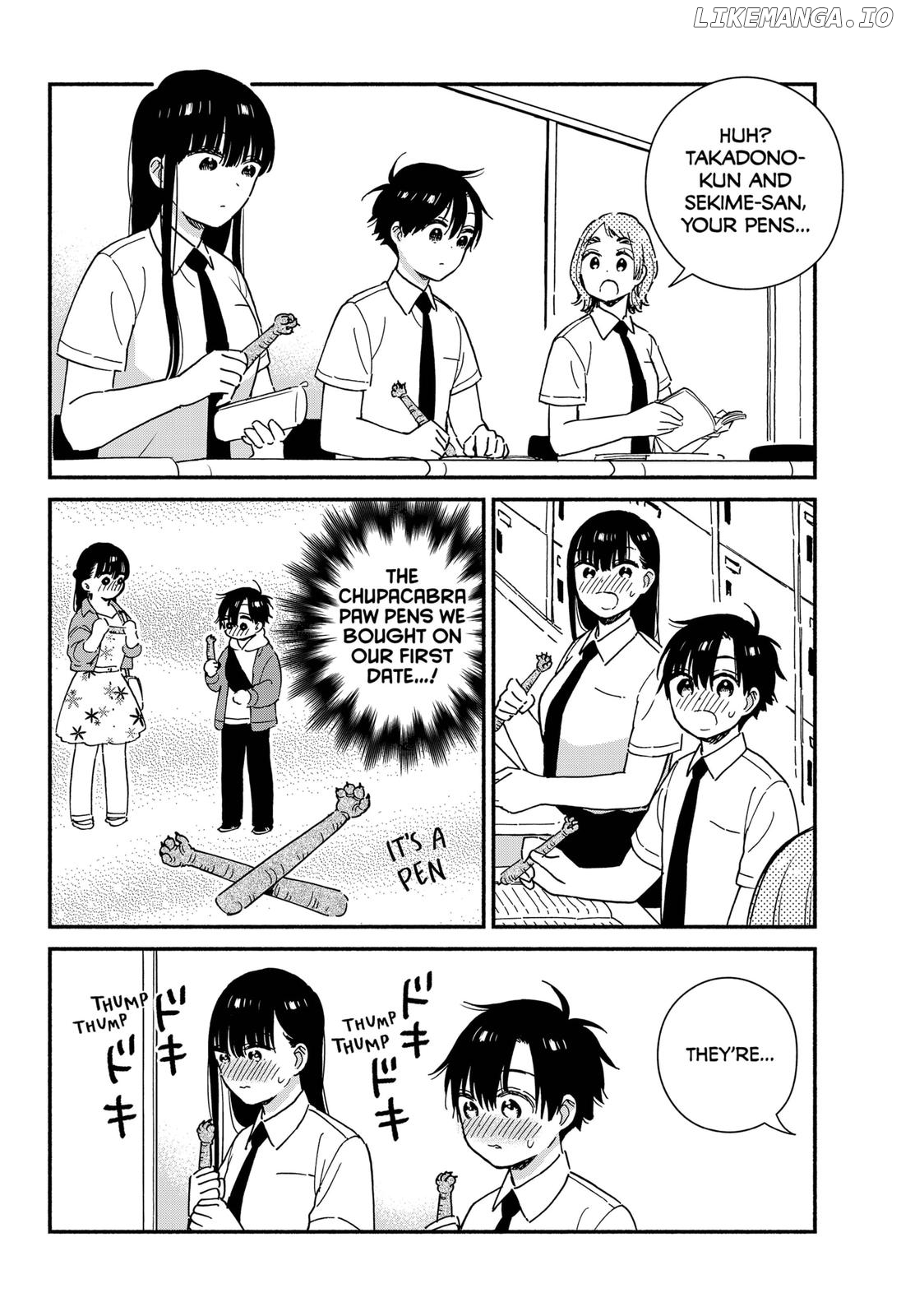 Don't Blush, Sekime-san! chapter 21 - page 8