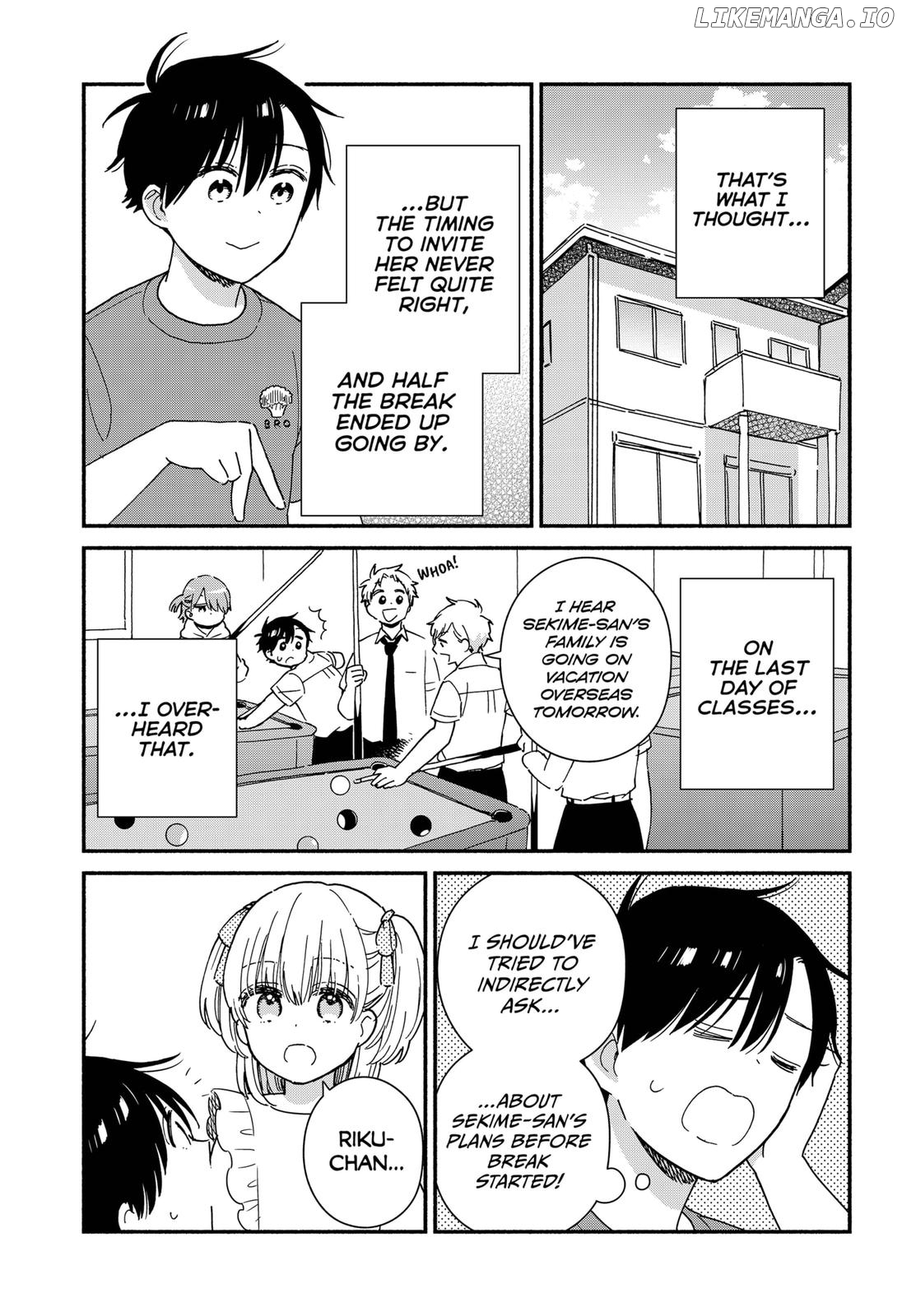 Don't Blush, Sekime-san! chapter 26 - page 5