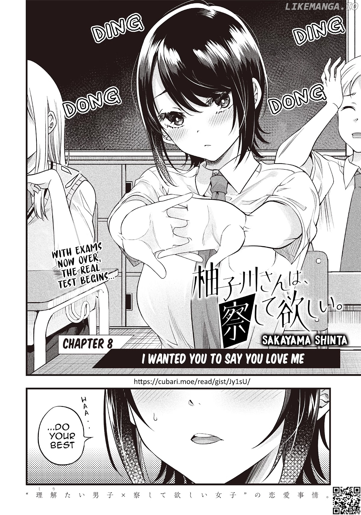 Yuzukawa-san wa, Sasshite Hoshii chapter 8 - page 4