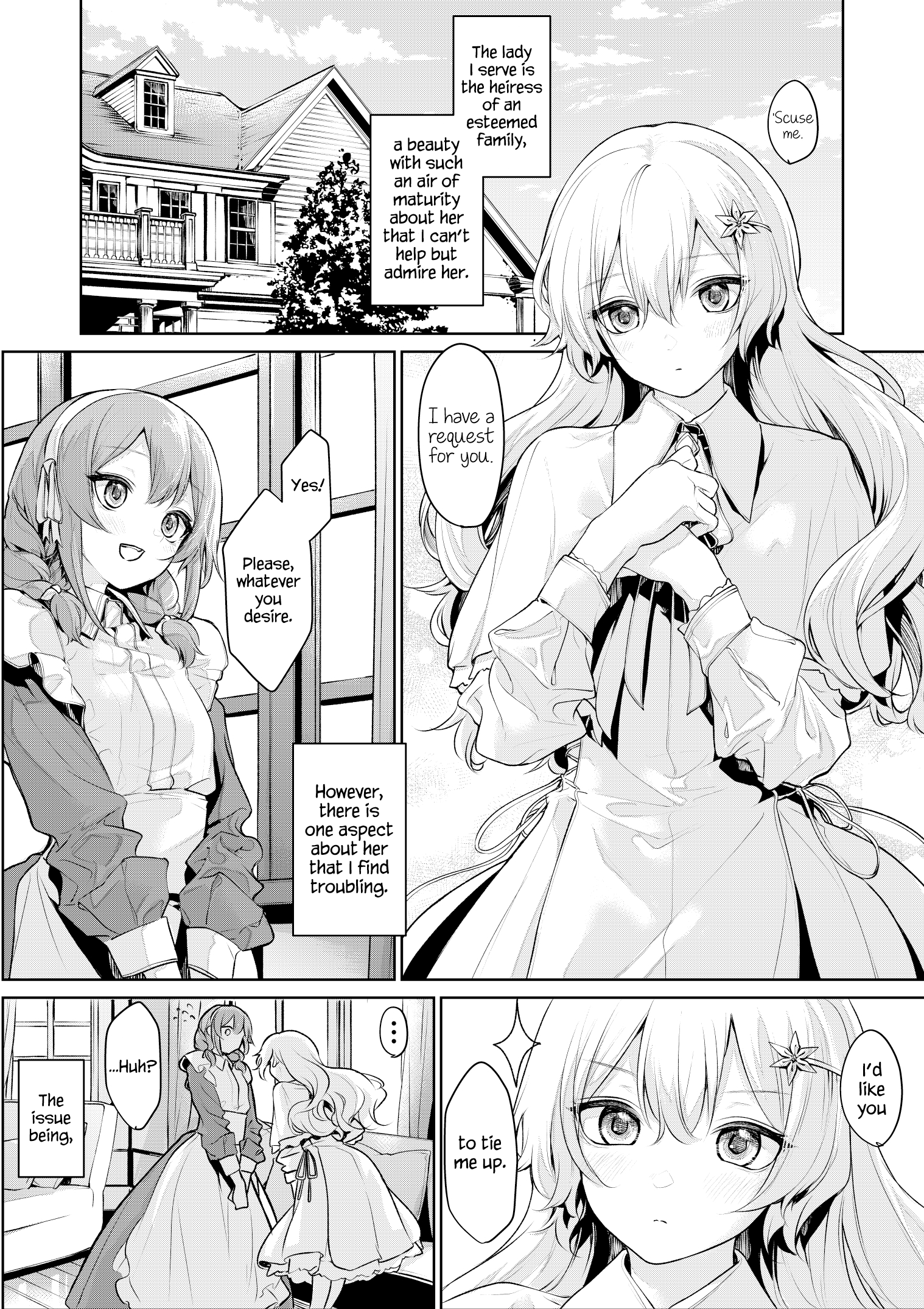 A Mistress Who Tempts Her Maid chapter 9 - page 1