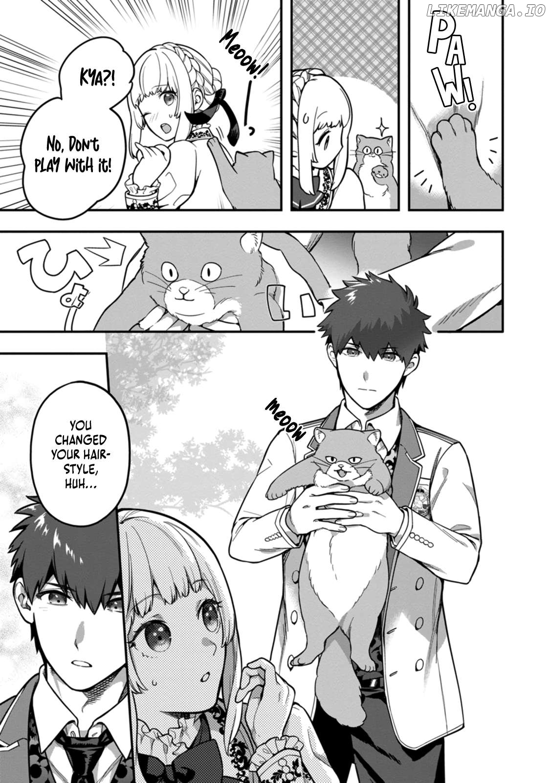 Kankei Kaizen wo Akiramete Kyori wo Oitara, Shiotaioudatta Konyakusha ga Karande Kuru you ni Narimashita Chapter 1 - page 32