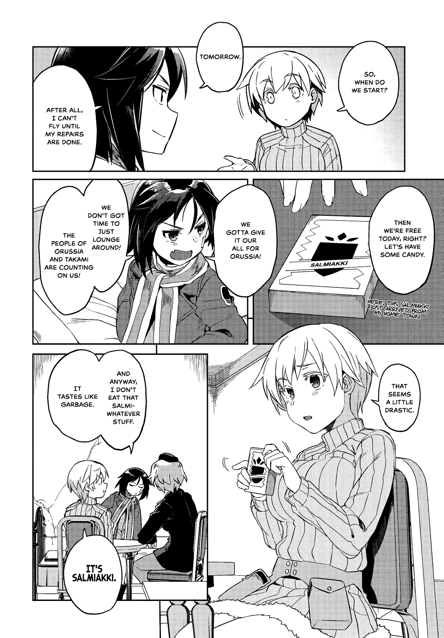 Brave Witches Prequel: The Vast Land Of Orussia chapter 7 - page 6