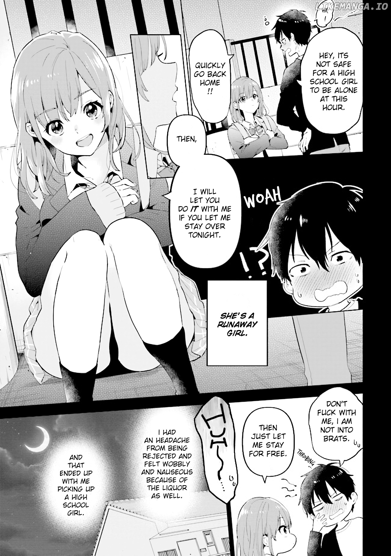 Hige Wo Soru. Soshite Joshi Kōsei Wo Hirou. Each Stories chapter 1 - page 9