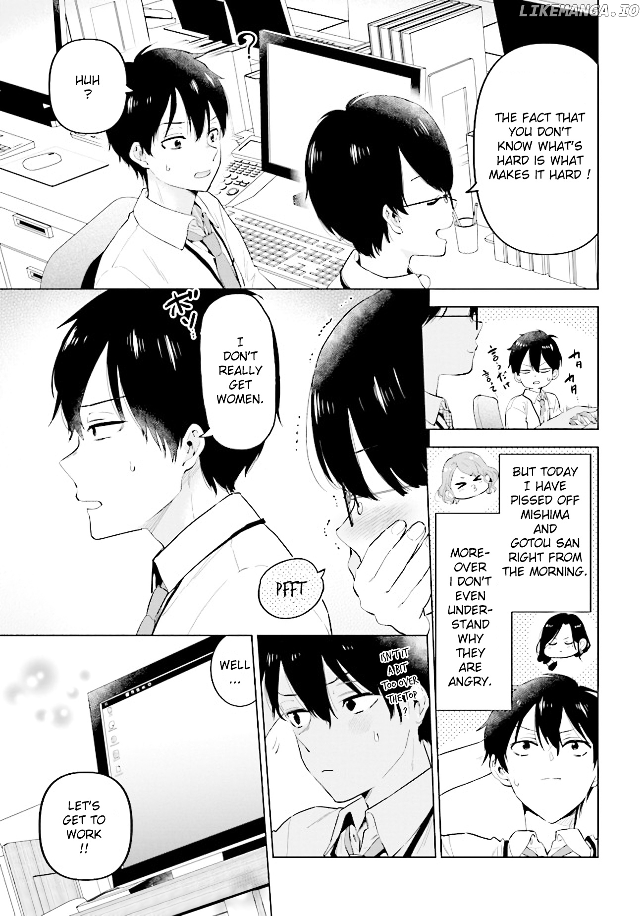 Hige Wo Soru. Soshite Joshi Kōsei Wo Hirou. Each Stories chapter 2 - page 15