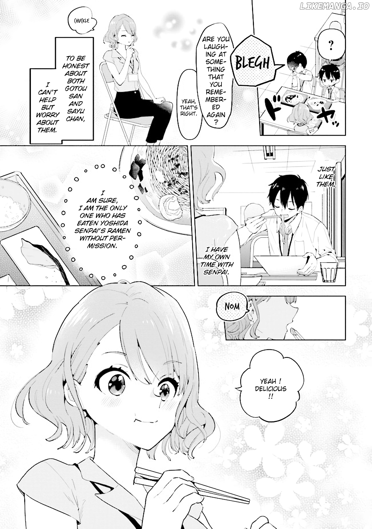 Hige Wo Soru. Soshite Joshi Kōsei Wo Hirou. Each Stories chapter 3 - page 15