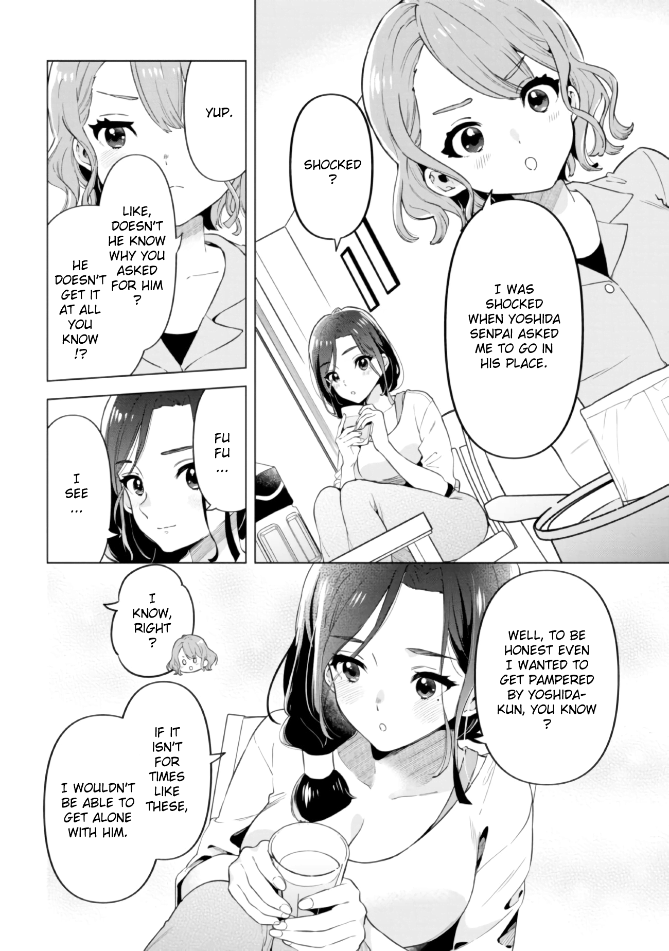 Hige Wo Soru. Soshite Joshi Kōsei Wo Hirou. Each Stories chapter 15 - page 28