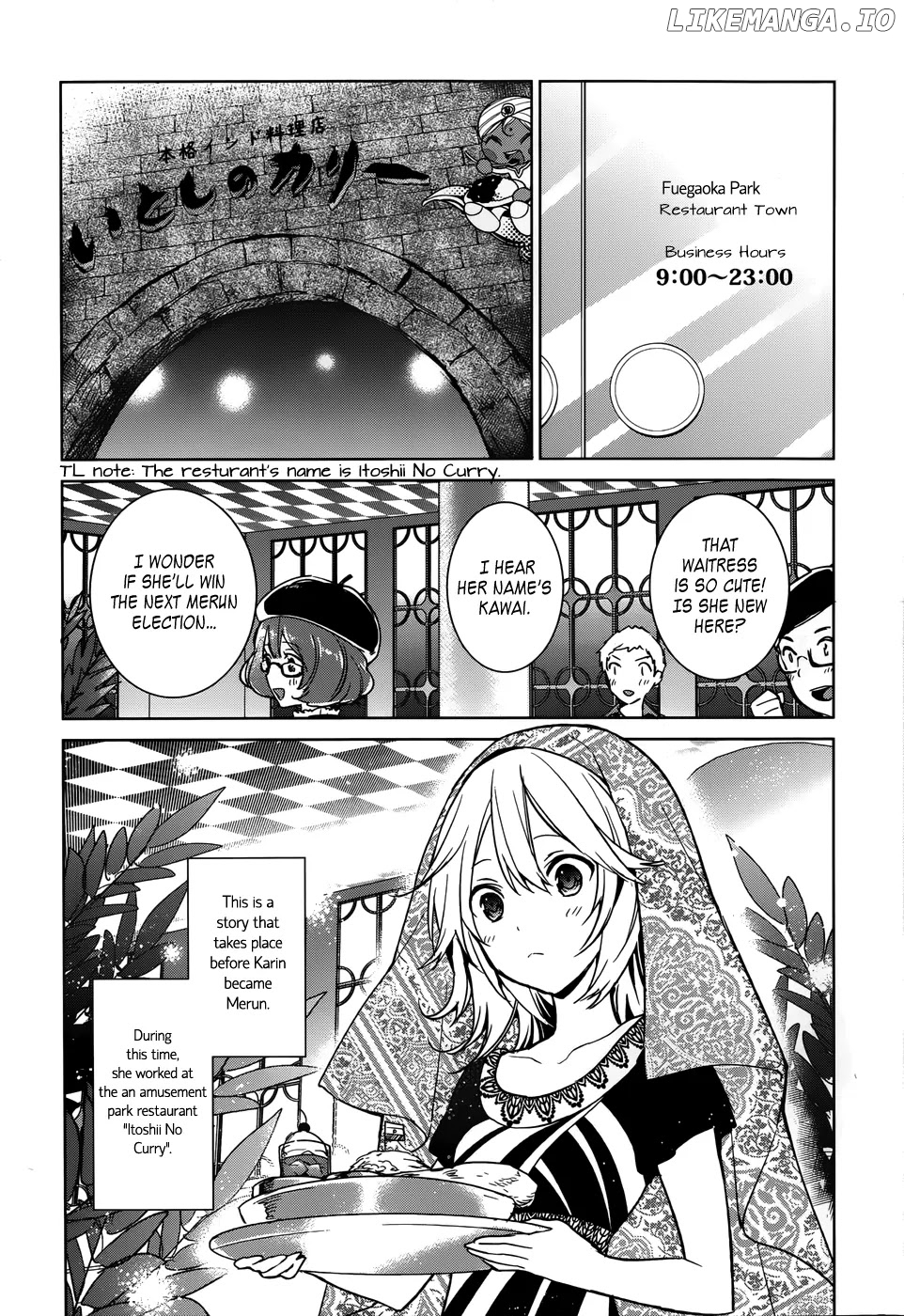 Itoshi No Karin chapter 15 - page 1