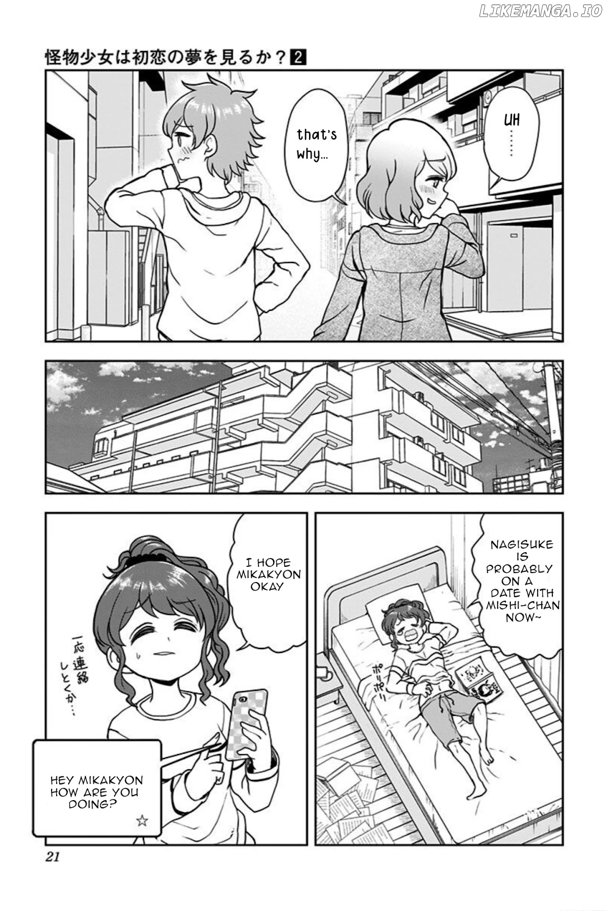 Kaibutsu Shoujo wa Hatsukoi no Yume wo Miru ka? chapter 8 - page 21