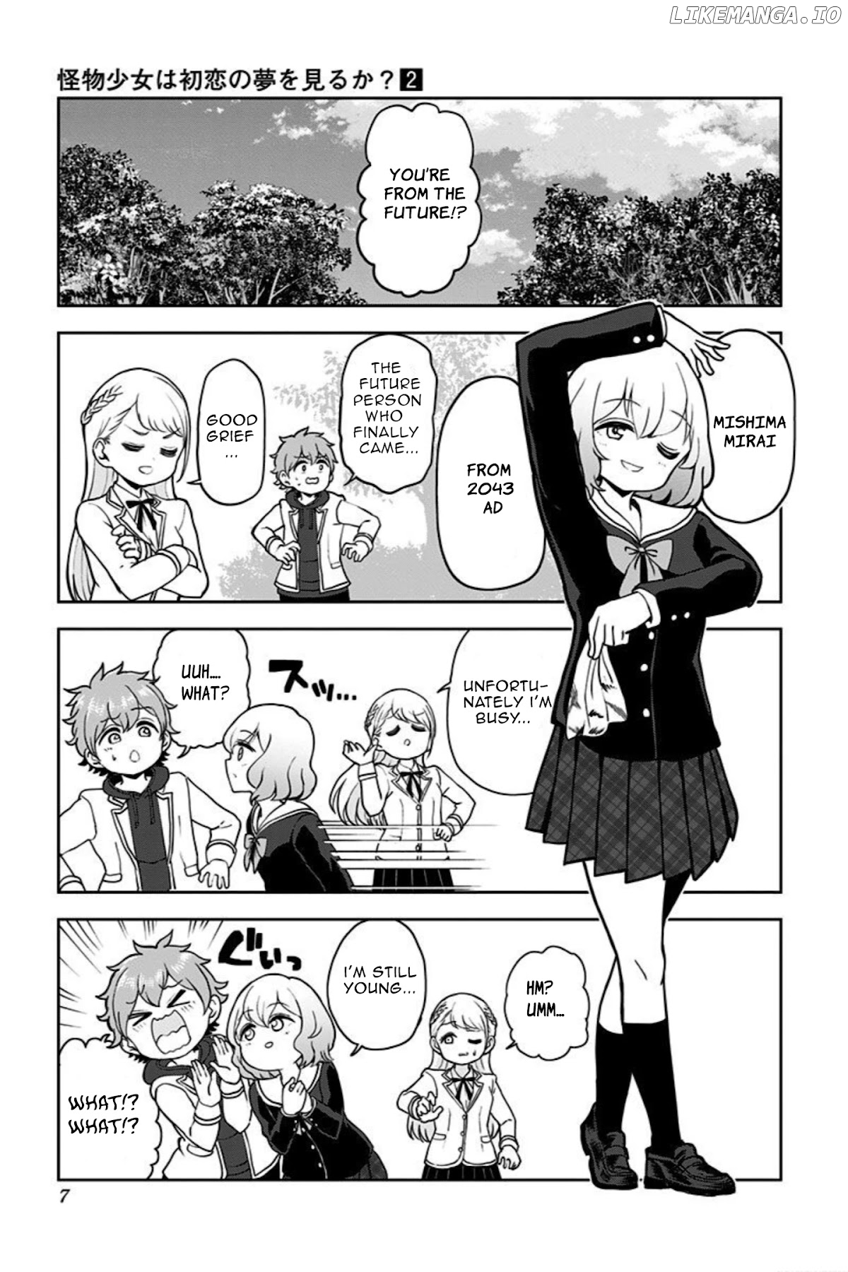 Kaibutsu Shoujo wa Hatsukoi no Yume wo Miru ka? chapter 8 - page 7