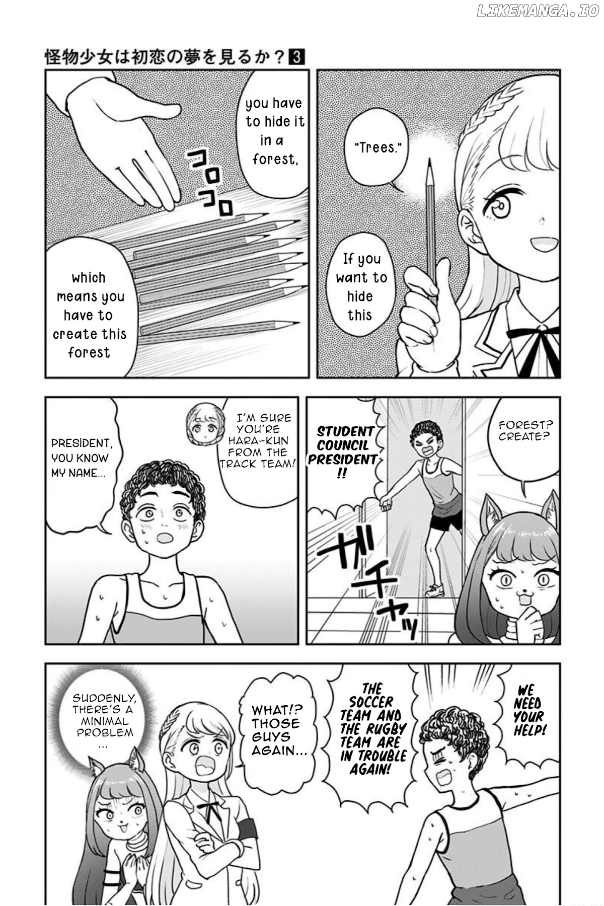 Kaibutsu Shoujo wa Hatsukoi no Yume wo Miru ka? chapter 21 - page 11