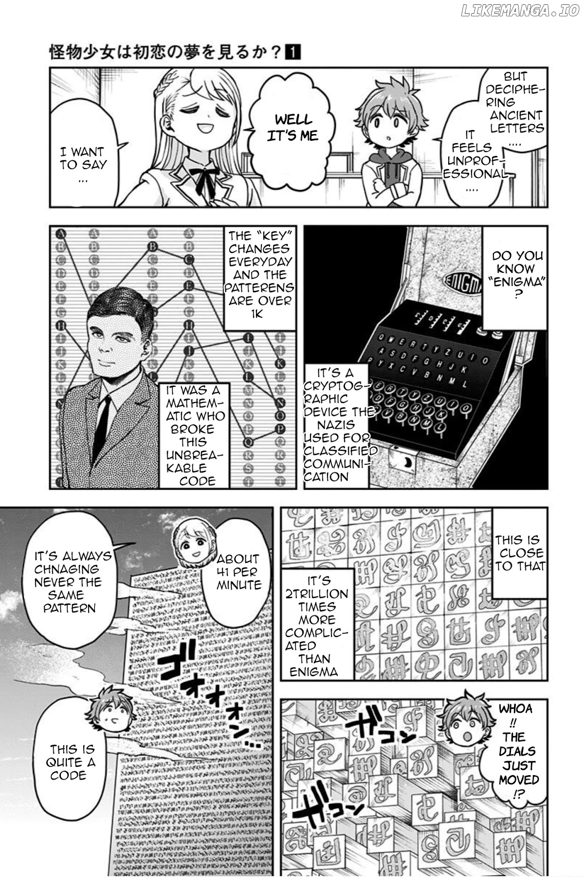Kaibutsu Shoujo wa Hatsukoi no Yume wo Miru ka? chapter 2 - page 7