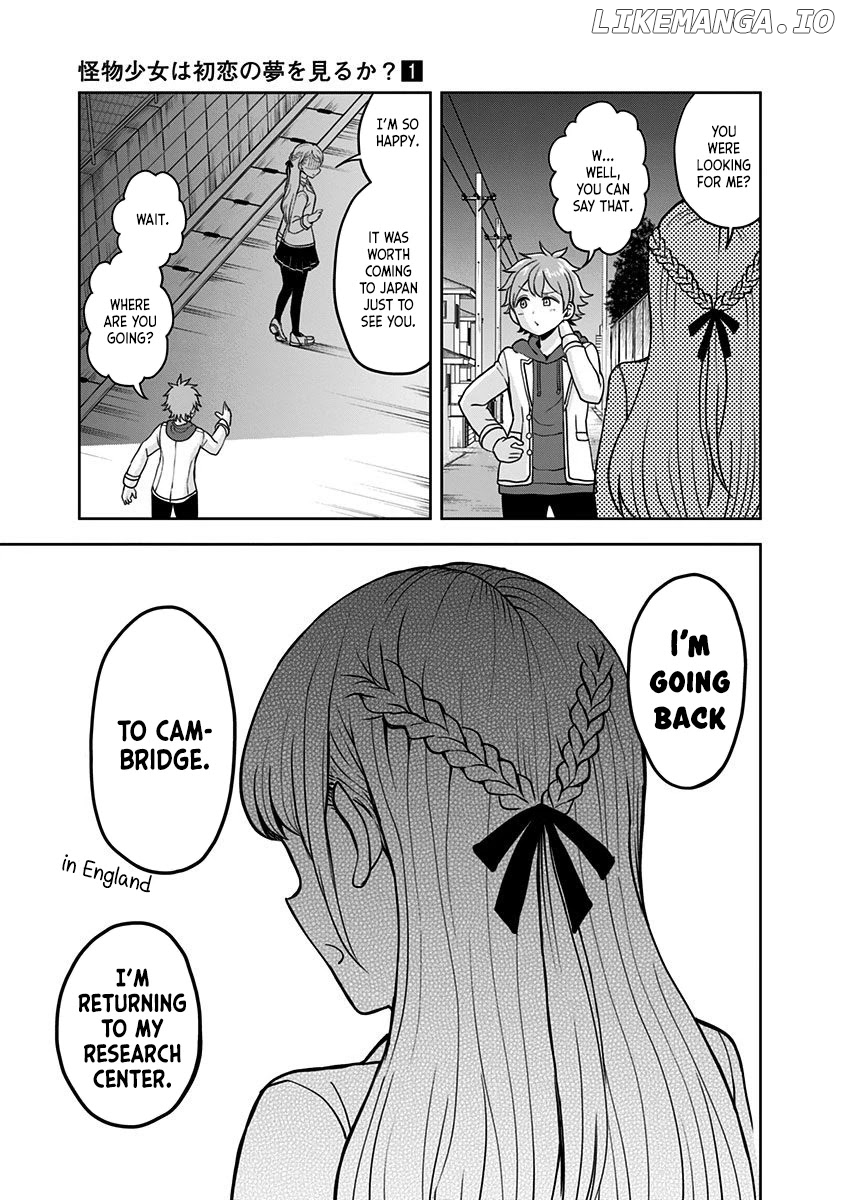 Kaibutsu Shoujo wa Hatsukoi no Yume wo Miru ka? chapter 1 - page 40