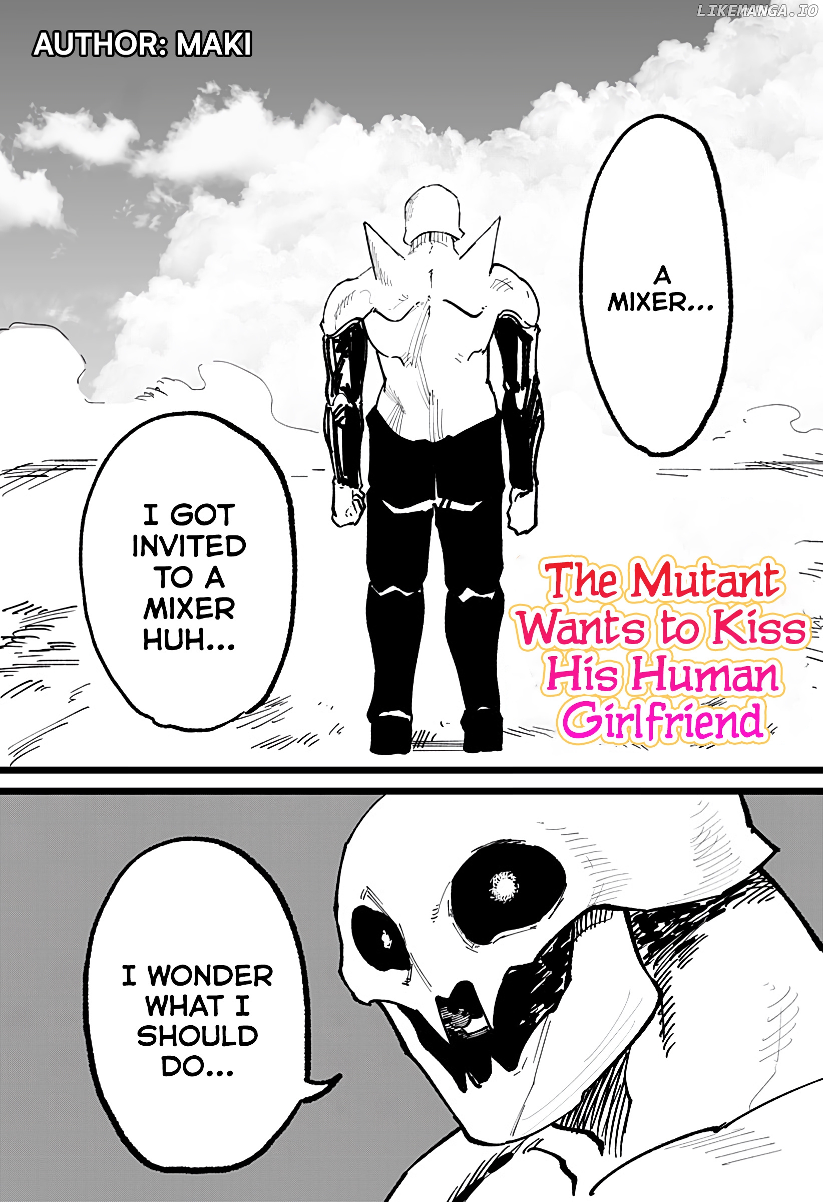 The Mutant Wants To Kiss His Human Girlfriend chapter 19 - page 1