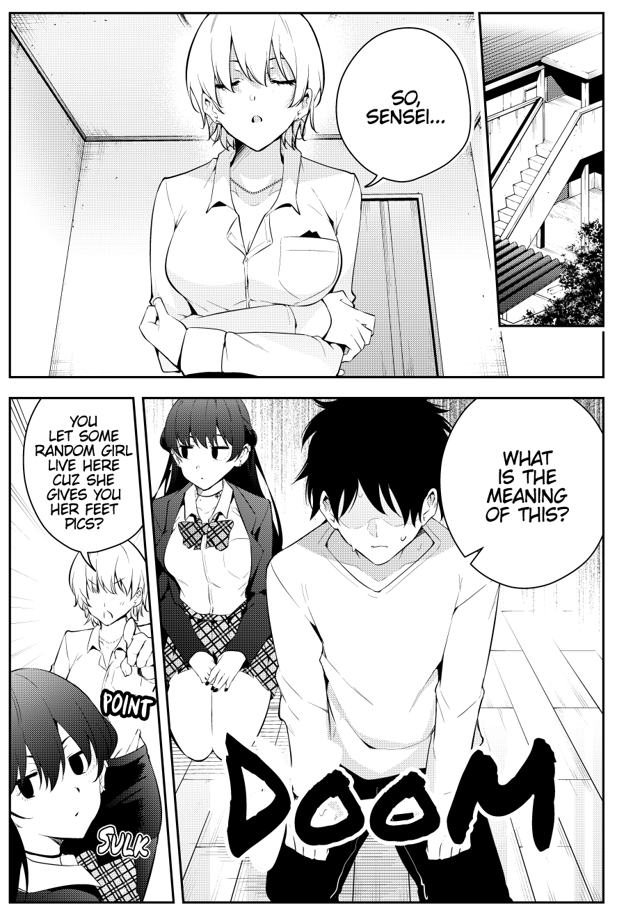 The Story Of A Manga Artist Confined By A Strange High School Girl chapter 41 - page 1