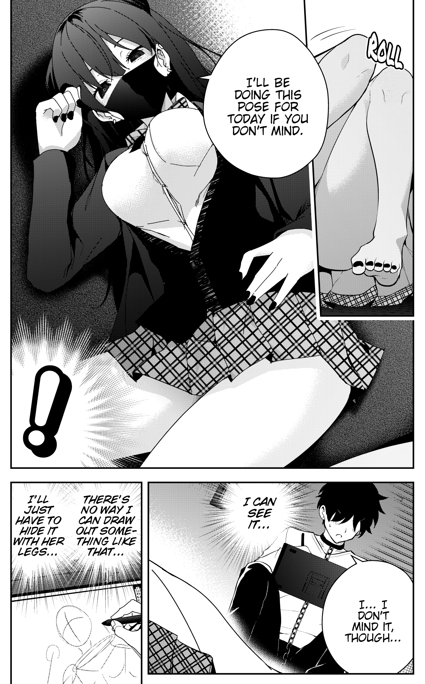 The Story Of A Manga Artist Confined By A Strange High School Girl chapter 20 - page 2