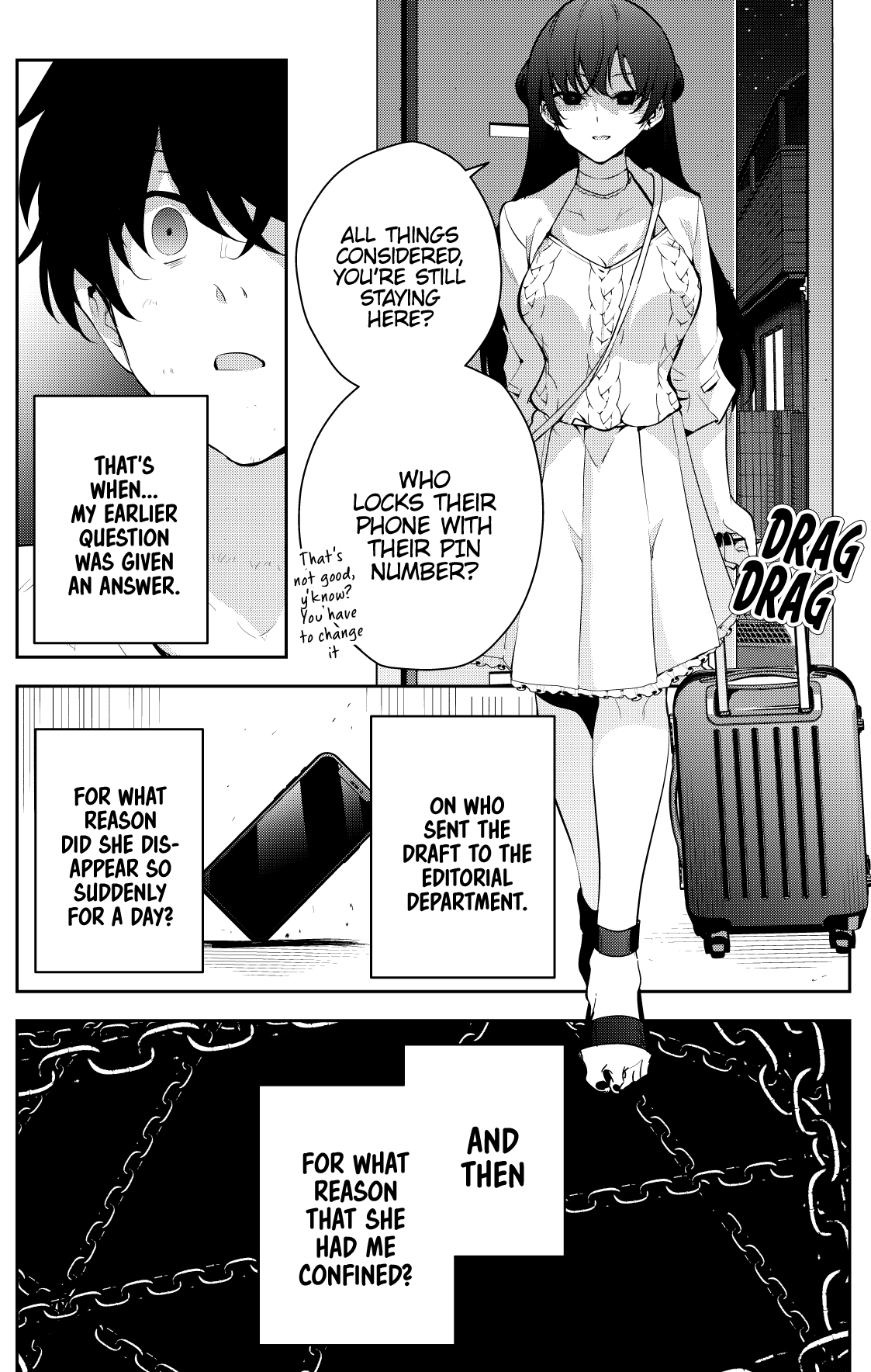 The Story Of A Manga Artist Confined By A Strange High School Girl chapter 31 - page 8