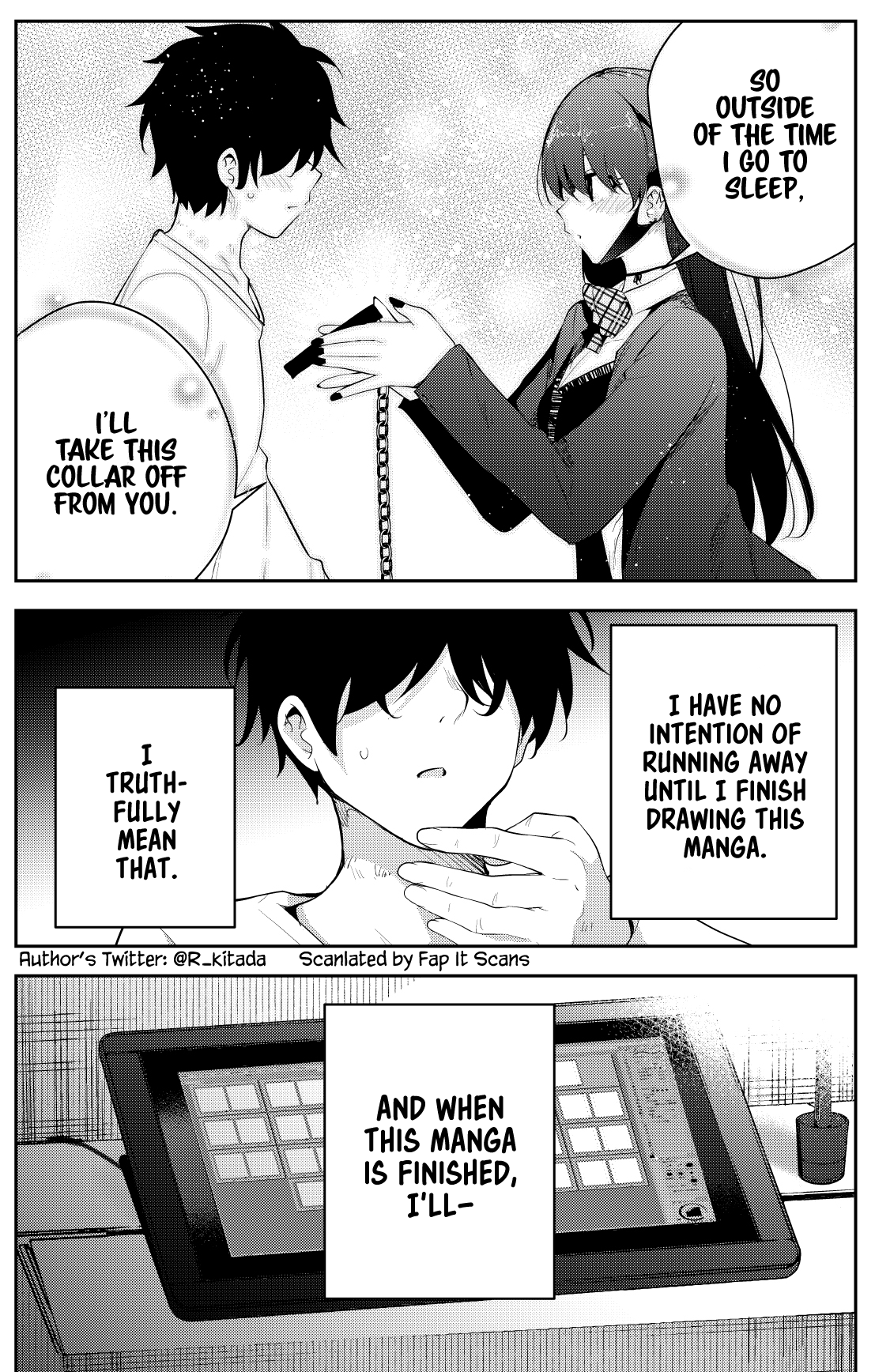 The Story Of A Manga Artist Confined By A Strange High School Girl chapter 26 - page 4