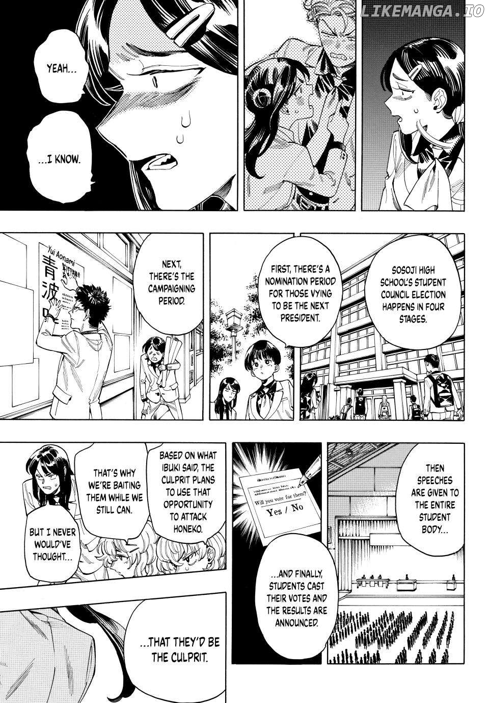 Akabane Honeko No Bodyguard Chapter 78 - page 9