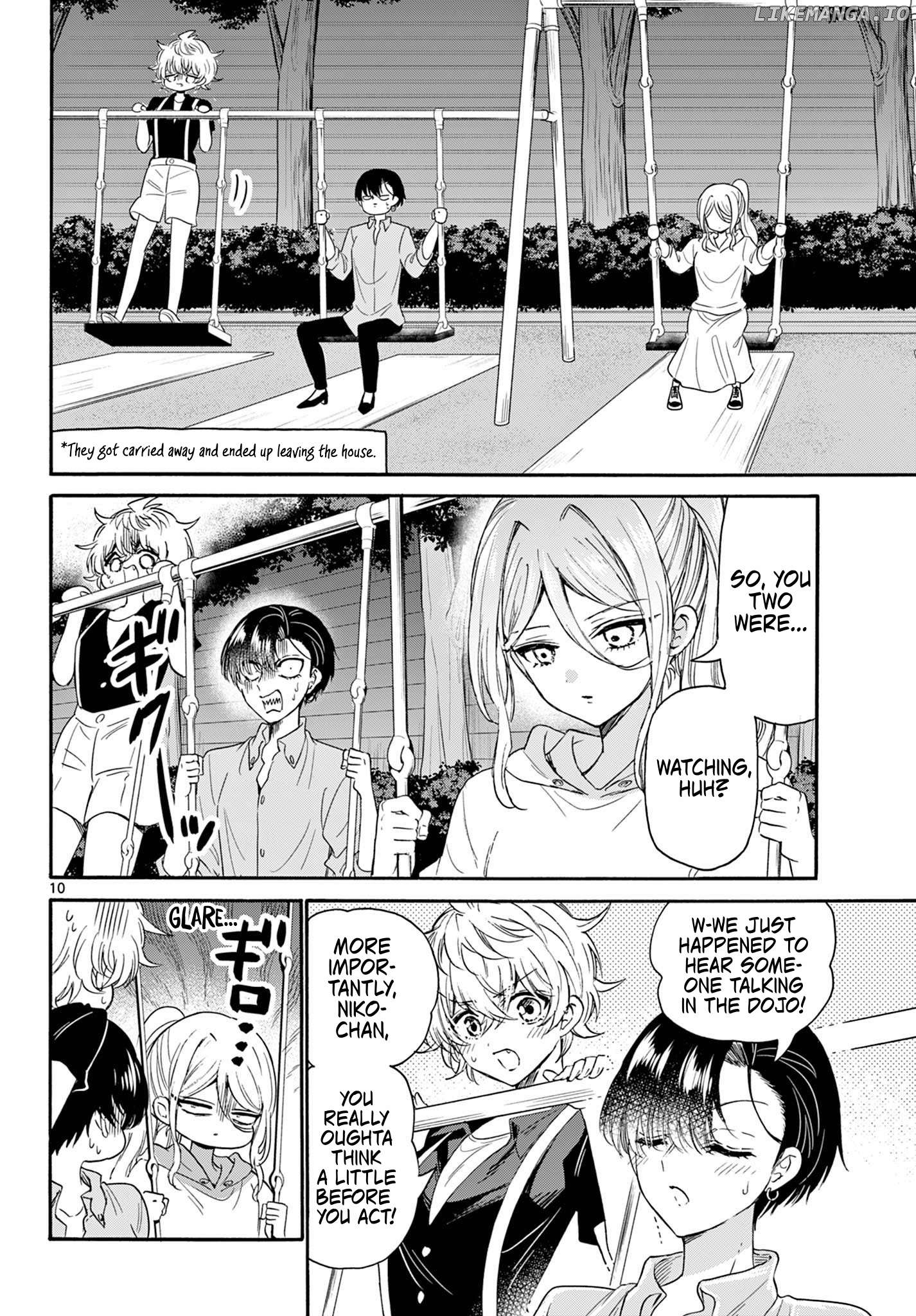 Mikadono Sanshimai Wa Angai, Choroi Chapter 117 - page 10