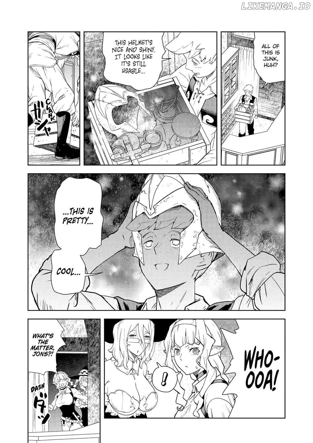 Even The Captain Knight, Miss Elf, Wants To Be A Maiden. Chapter 25 - page 4