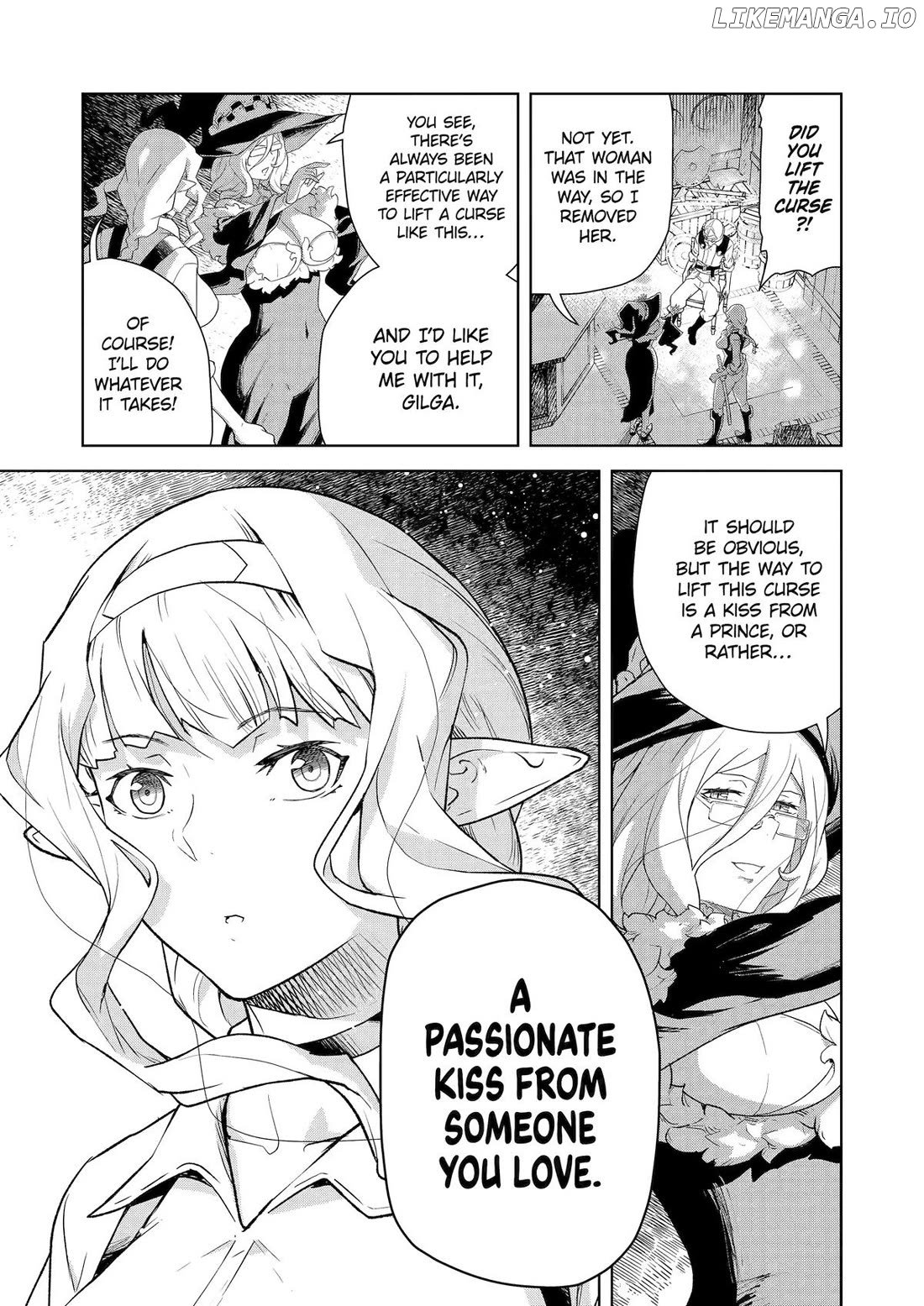 Even The Captain Knight, Miss Elf, Wants To Be A Maiden. Chapter 25 - page 9