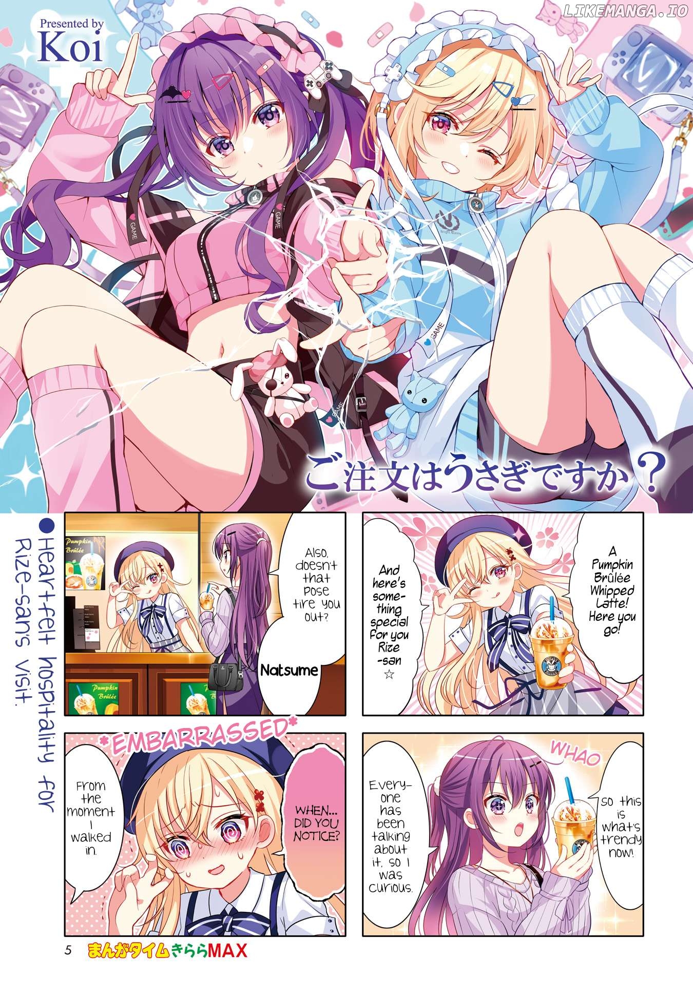 Gochuumon wa Usagi Desu ka? Chapter 164 - page 1