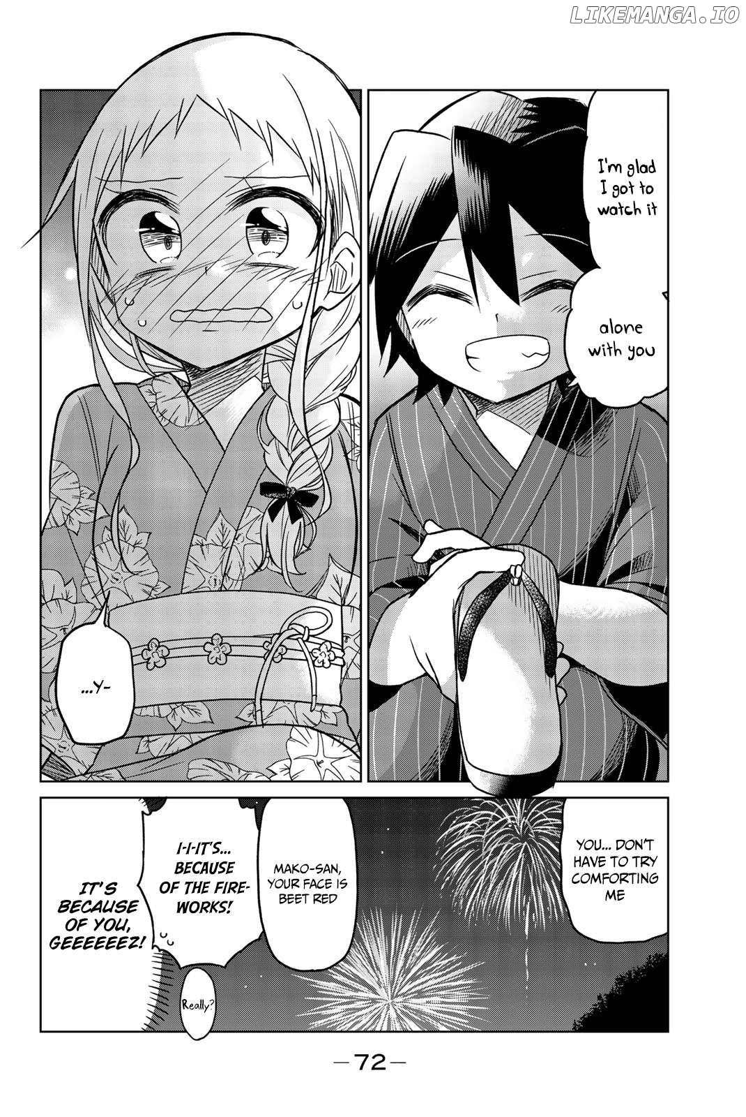 Mako-san Wa Shindemo Jiritsu Shinai Chapter 54 - page 7