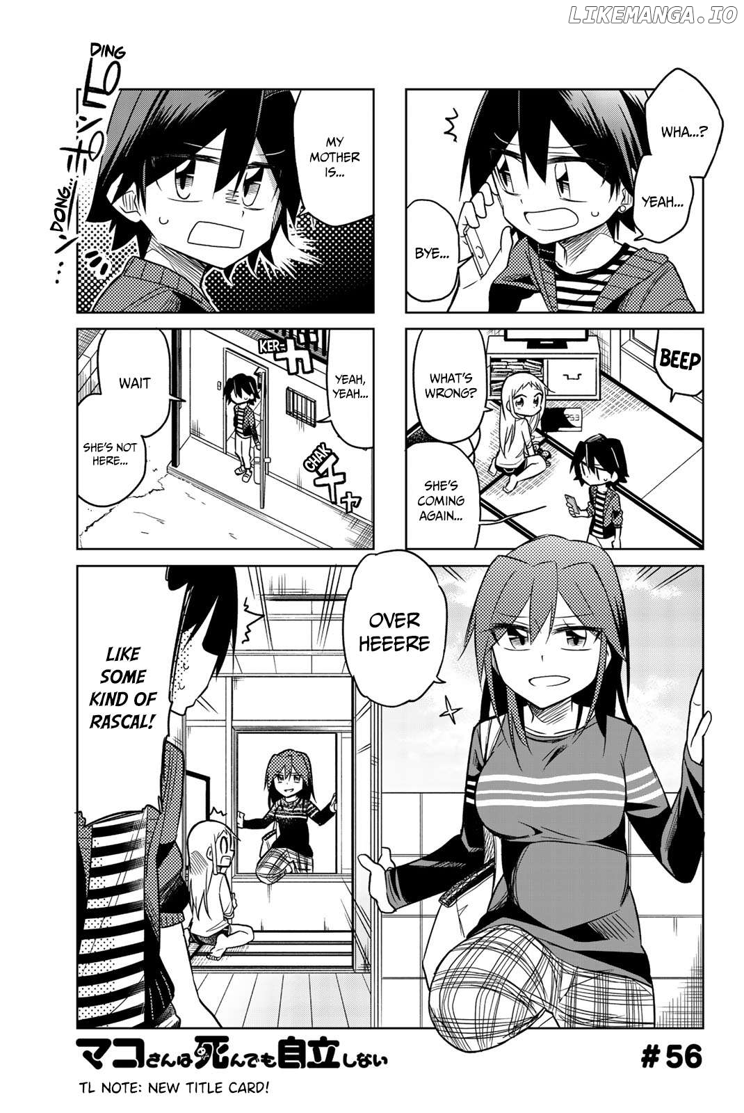 Mako-san Wa Shindemo Jiritsu Shinai Chapter 56 - page 2