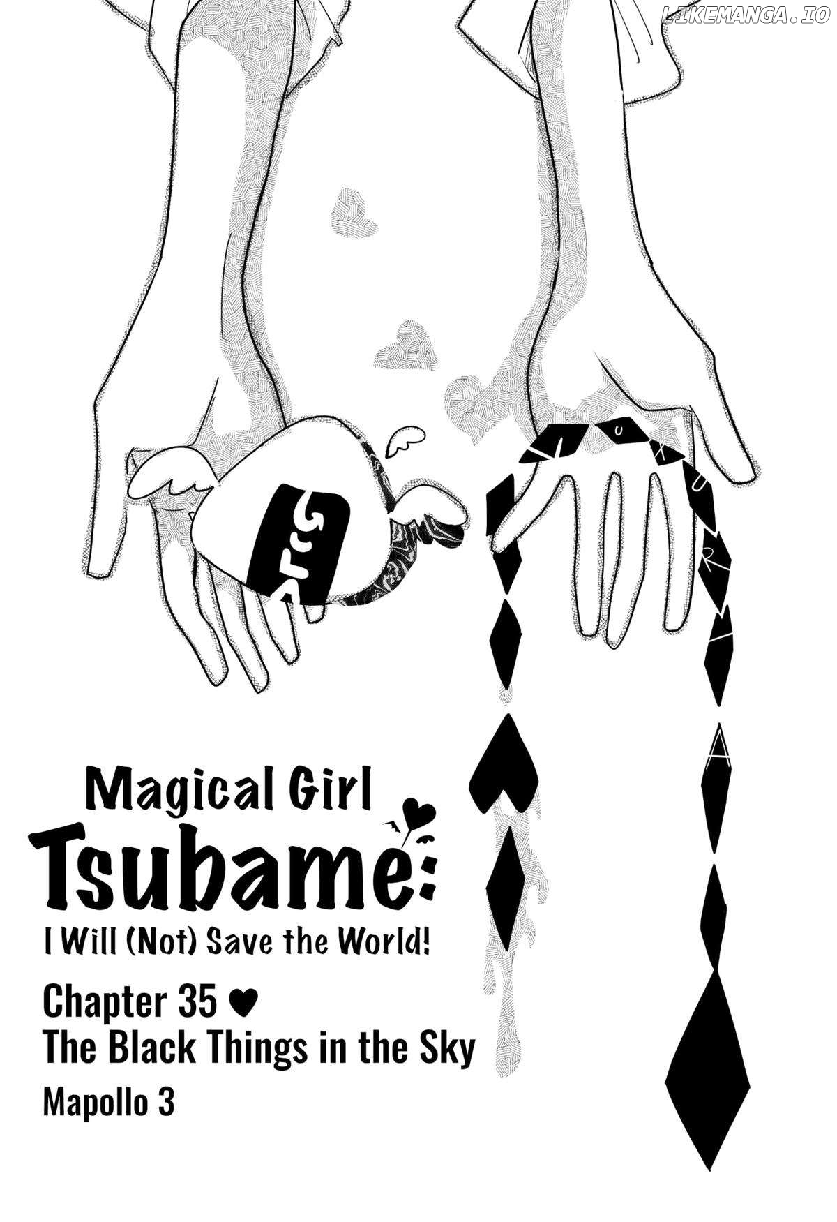 Magical Girl Tsubame: I Will (Not) Save the World! Chapter 35 - page 1