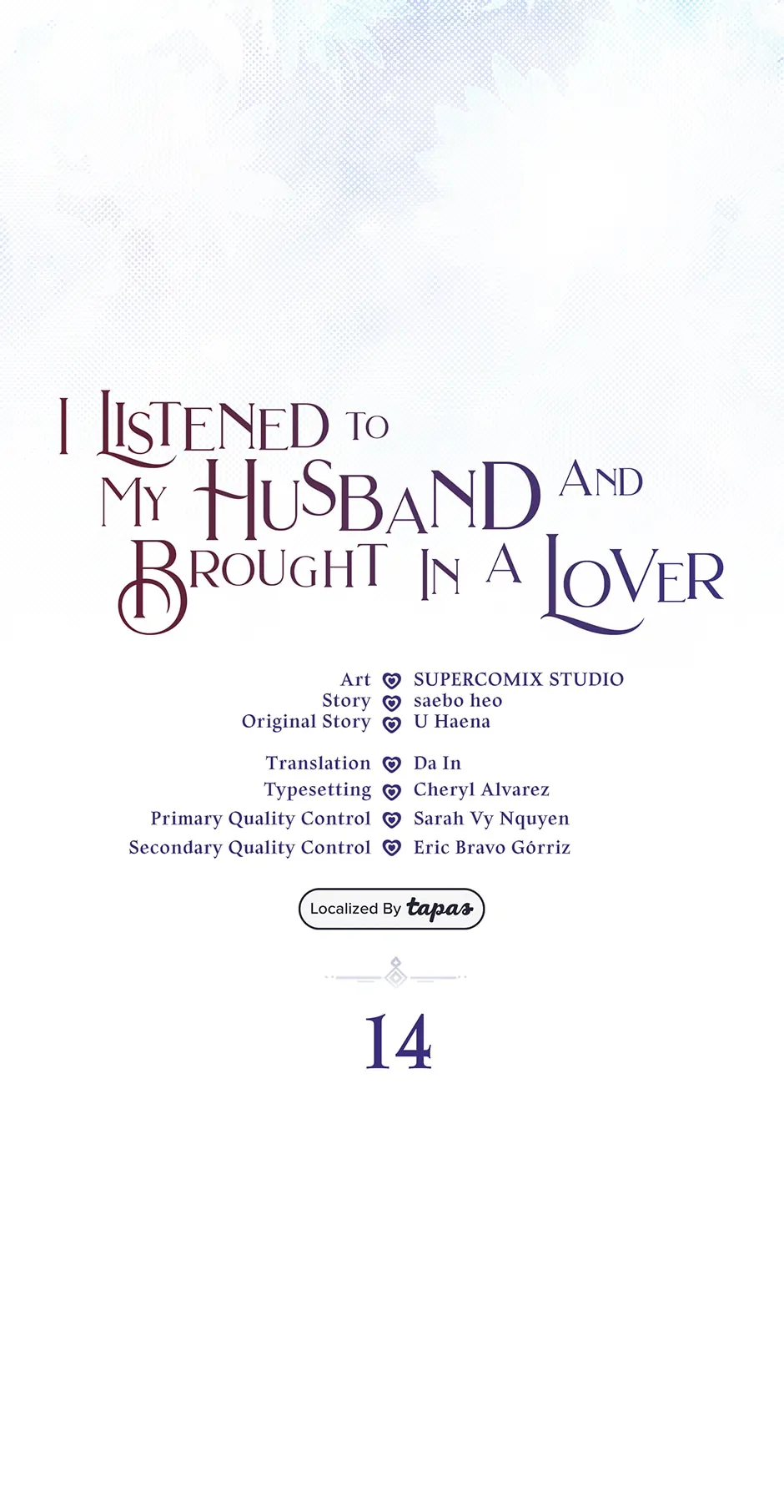 I Listened to My Husband and Brought In a Lover Chapter 14 - page 11