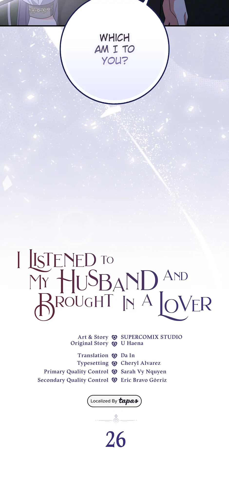 I Listened to My Husband and Brought In a Lover Chapter 26 - page 14