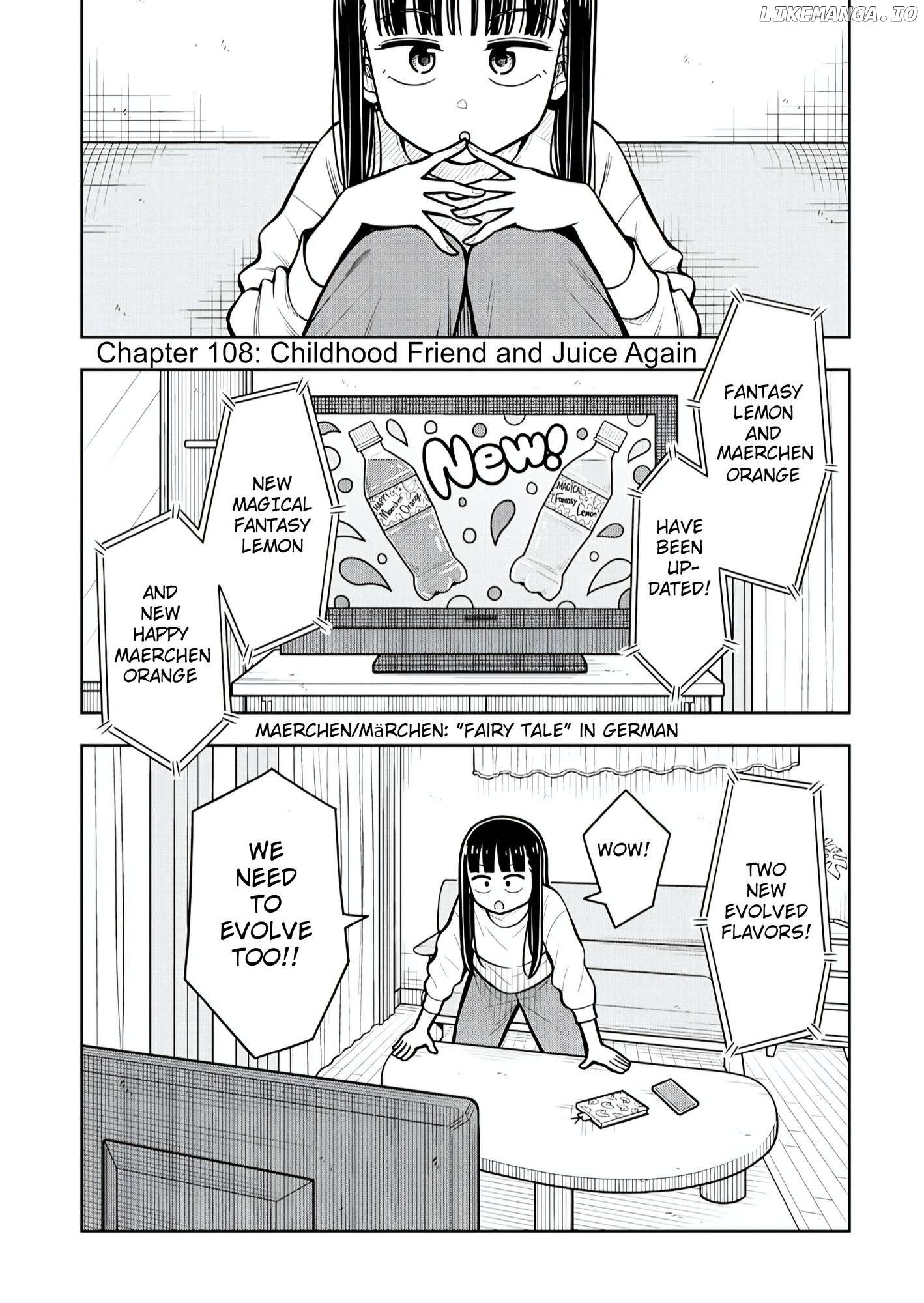 Starting Today She's My Childhood Friend Chapter 108 - page 1