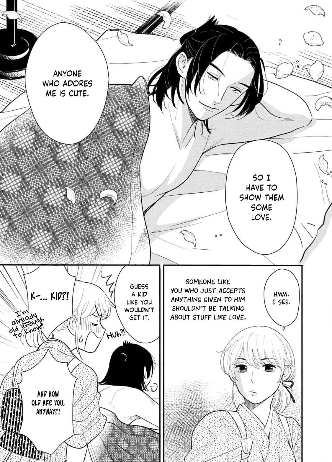 Yoshiwara Boys to Moral Girl! Chapter 3 - page 14